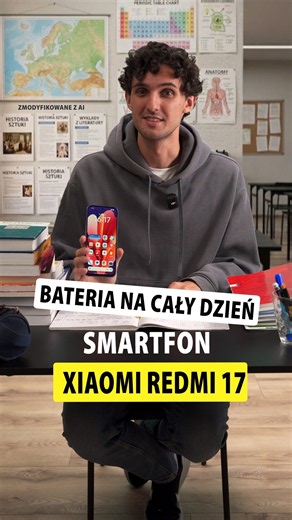 Xiaomi Redmi 17 z mocną baterią na cały dzień 🔋📱