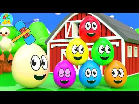 Egg Surprise song | Surprise Eggs Transport Kids Songs | BabyBillion | Nursery Rhymes