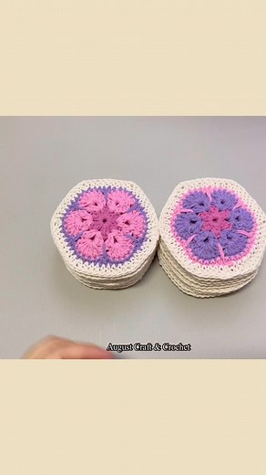 89K views · 1.9K reactions | 37: Hexagon crochet tote bag. #crochet #handmade #totebag | August Craft | Facebook