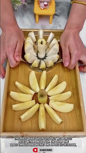 Precision Kitchen Tool: Multi-Blade System for Fast Fruit Cutting #ToolHolder
