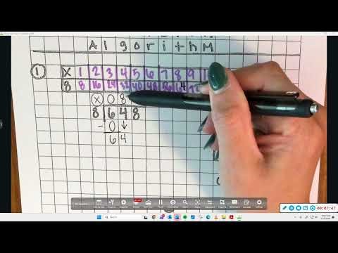 Algorithm for long division