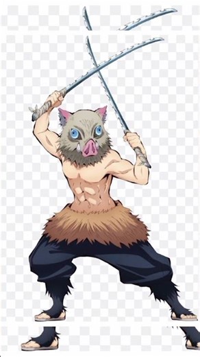 Tanjiro meets inosuke|| #tanjiro #inosuke #zenitsu #shorts