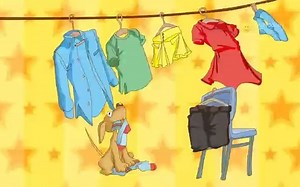 人教新起点一年级Clothes儿歌