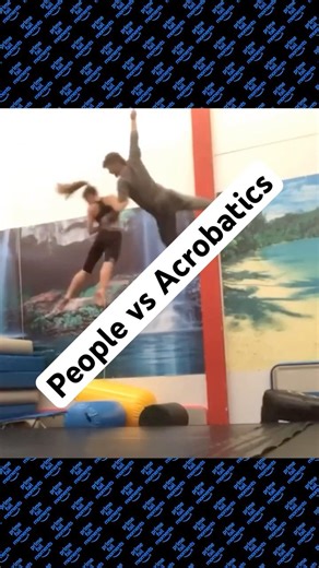 People vs Acrobatics #gymnast #acrobatics #fail