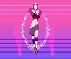 Girl Walking Live Wallpaper