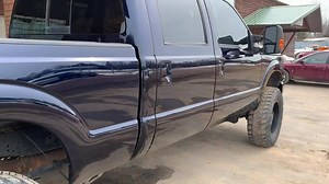 Superduty all finished up and ready to go home! This truck got the full package with all new -inner and outer rockers -cab corners -all 4 doors -tailgate -boxsides -wheelhouses -bumpers And a full custom color change! Thanks Jordan! | Linear Blocking Tools