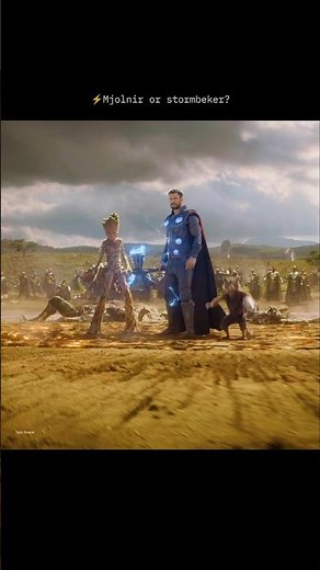 Thor’s True Love: Mjolnir or Stormbreaker? 🤔⚡