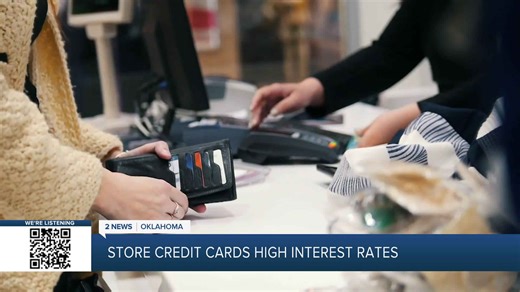 Store credit cards can come with sky-high interest rates