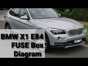 Where are the fuses of the BMW X1 located?