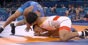 Petite finale A - Lutte libre 57kg (H) | Lutte | Jeux Olympiques de Paris 2024