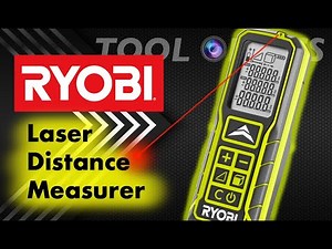 Digitally measure distances quickly | Ryobi laser measurer RLM30