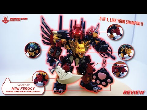 Lasercat Mini Ferocy (Super Deformed Predaking)
