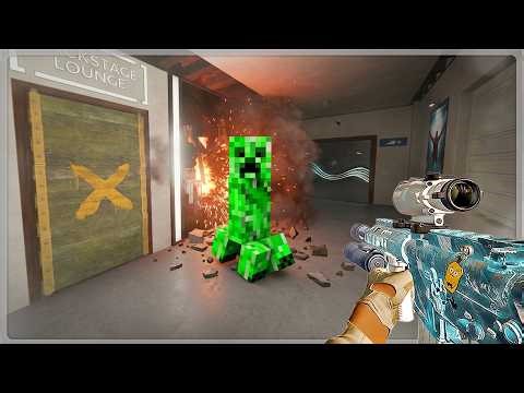 Rainbow Six Siege...but it's Hyperrealistic Minecraft