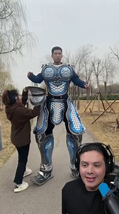 Creo este increible traje junto a su madre #reels #tendencias #viralreels | Fernan Warrior Z