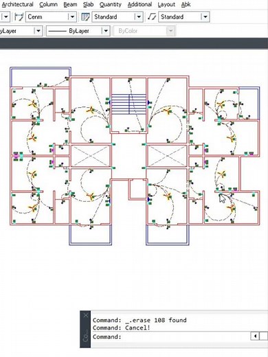 💡 Automated Electric Layout Drafting (Part A) | Wiring Plan Generation in CAD