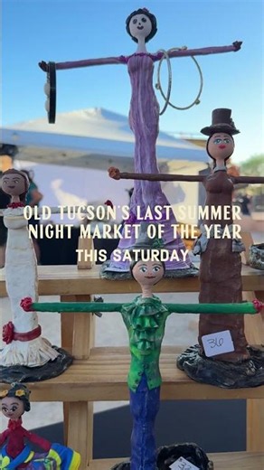 Last Summer Night Market of the Year at Old Tucson