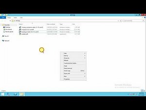 How to install MySQL 5.5.22 On Windows Server 2012.