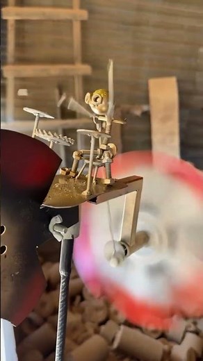 My Junk Art Drummer Is So Popular I’m Giving Two Away