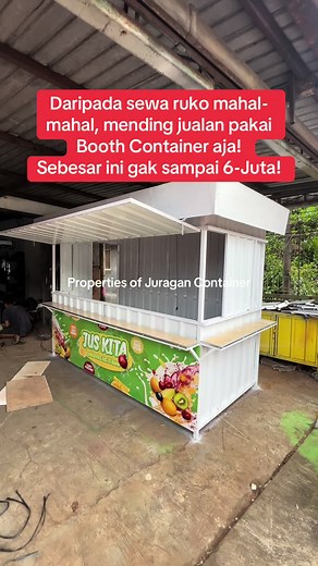 Booth Container: Solusi Jualan Hemat untuk UMKM