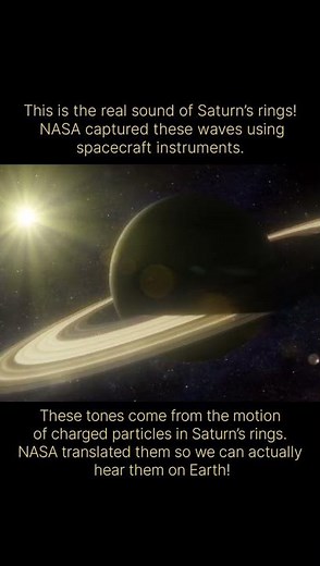 This Is the Real Sound of Saturn’s Rings 😱🪐