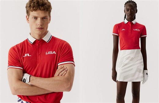 In pics: US golf team’s outfits for the 2024 Olympics in Paris unveiled