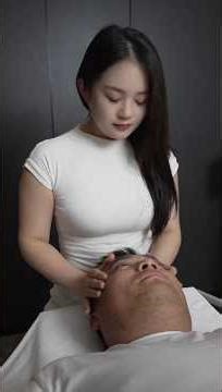 Shave & Face Massage ASMR 😱|| #asmr #asmrvideo #asmrsounds #massage #shorts #shortvideo #ytshorts ||