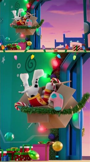 Paw Patrol at the tower! 🎄 #Shorts