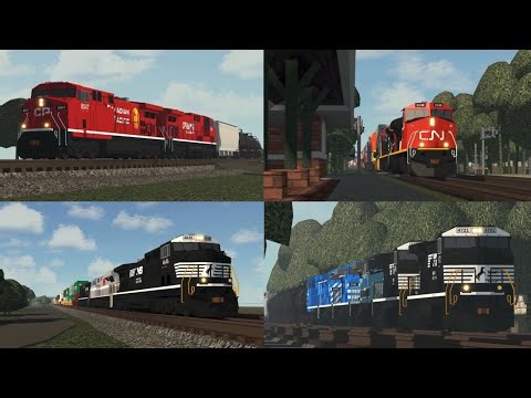 Railfanning in “ Southline District Ro-scale “