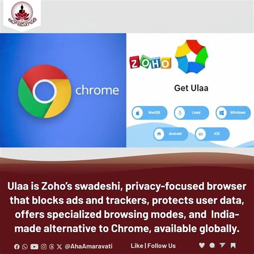 Ulaa by Zoho — A Swadeshi Alternative to Google Chrome