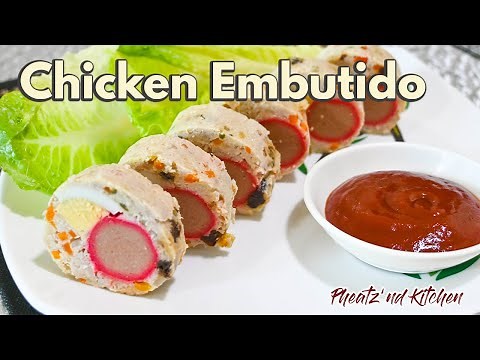 How to Make Chicken Embutido! Filipino Meatloaf! Super Easy and Delicious!