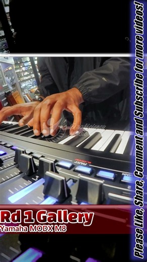Yamaha MODX M8 vs Roland Fantom-08 - Rhodes