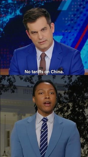 Just like Trump, Josh Johnson is standing firm on tariffs #dailyshow #tariffs #trump