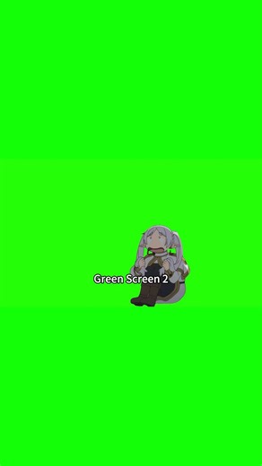 Frieren Tantrum / Crying. #frieren #greenscreen