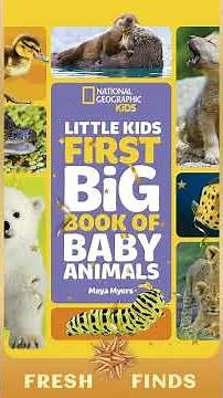 National Geographic Little Kids First Big Book of Baby Animals (Hardcover)