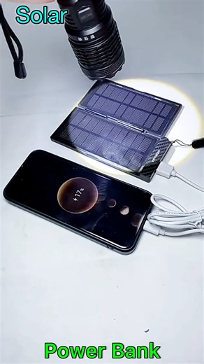 Solar Power Bank || Gadget 🔥🔥#gadgets #solarpowerbank #freeenergy #solar #howto #technology #tech