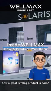 Inside WELLMAX — How a Product Was Born 💡 Have you ever wondered what goes into creating a reliable, high-performance lighting product? Meet Max, our digital host, as he takes you behind the scenes of WELLMAX: 🔹 R&D: Where ideas are shaped, tested, and improved. 🔹 Quality & Production: Precision at every step — from automated lines to skilled craftsmanship. 🔹 Brand & Market: How our global teams bring WELLMAX products to partners worldwide. 🔹 People: The passion and teamwork that power our 