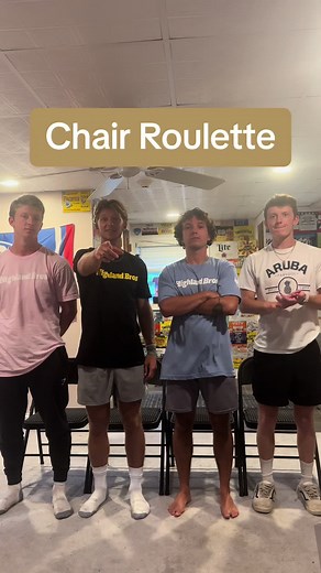 Chair Roulette |Highland Bros Merch Is Out Now Until Sep. 10 at Highlandbros.com| #chairroulette #roulette #game #highlandbros #fyp