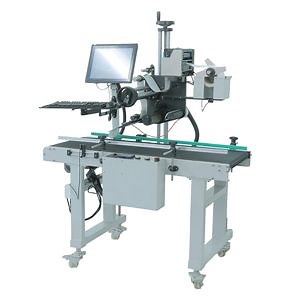 Industrial Automatic Package Labeling System, for Cartons and Poly Mailers