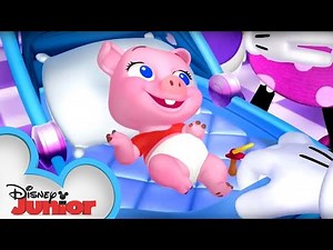 Adventures in Piggy Sitting | Minnie's Bow-Toons 🎀 |
