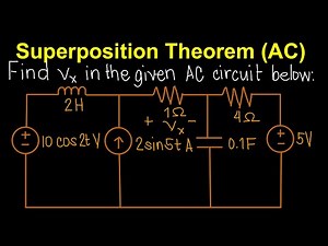 Superposition Theorem for AC Circuits EP.64 (Tagalog Electronics)
