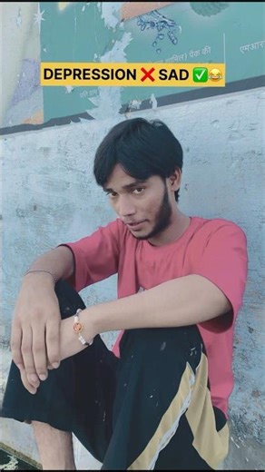 Depression ❌ Sad ✅😅 | #comedy #comedyfilms #youtubeshorts #fun