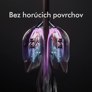 Bez horúcich povrchov. Bez poškodenia teplom.¹ Pozrite sa, ako bola žehlička Dyson Airstrait™ navrhnutá na žehlenie a sušenie mokrých vlasov vzduchom. | Dyson