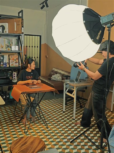 Behind the scene #rpluscreative