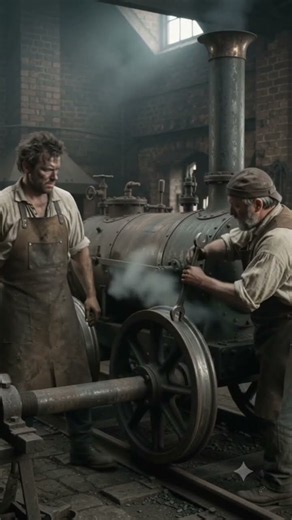 🚂 How Was the First Train Made? The Invention That Changed the World! #Shorts #Science #Technology