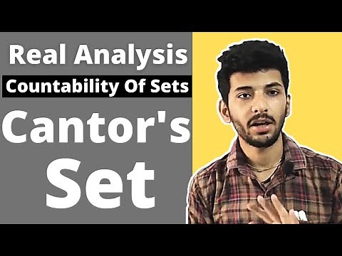 Cantor's ternary set | Cantor's set and its properties | Countability of sets 06 | Real analysis