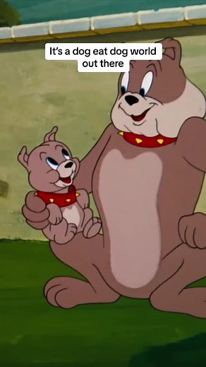 and we’re dogs! #tomandjerry #spikethedog #fyp #cartoons #foryou