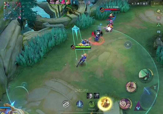 Beatrix Space Agent Effects for Sniper MLBB Edits