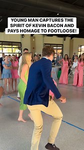 YOUNG MAN CAPTURES THE SPIRIT OF KEVIN BACON AND PAYS HOMAGE TO FOOTLOOSE!!! | DJ Vision Sound and Lighting