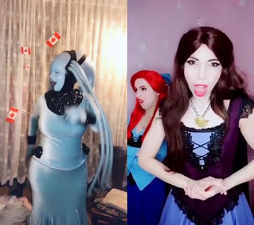 Duo Cosplay Performance Inspired by Fifth Element