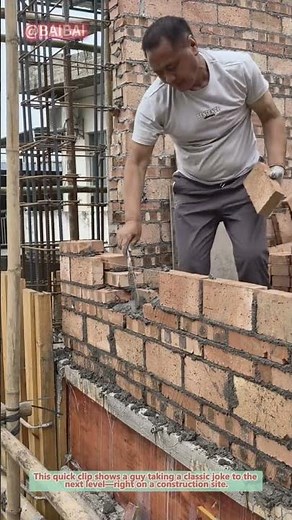 Funny Brick Prank | Construction Fails